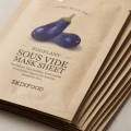 SKINFOOD Eggplant Sous Vide Mask Sheet (10 Pack) - Soothing Essence Formula 2