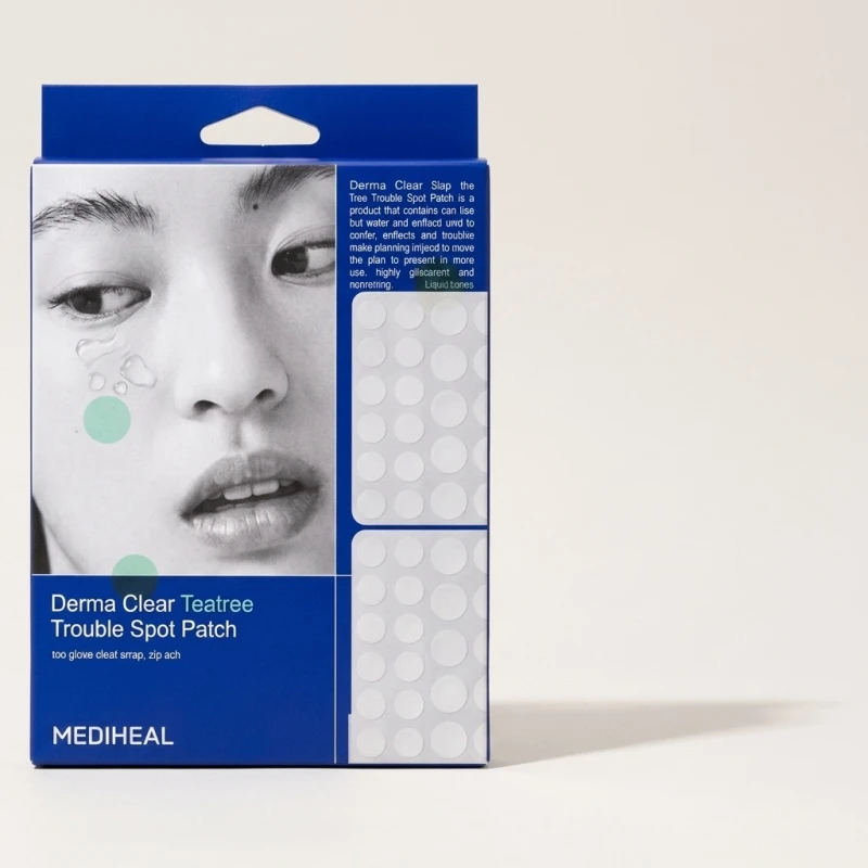 Mediheal Derma Clear Teatree Trouble Spot Patch - 132 Count Soothing Stickers - Main Image