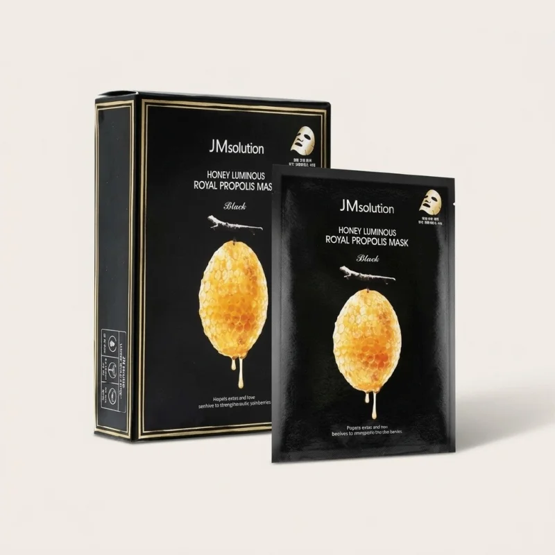 JMsolution Honey Luminous Royal Propolis Sheet Mask, 10 Count - Main Image