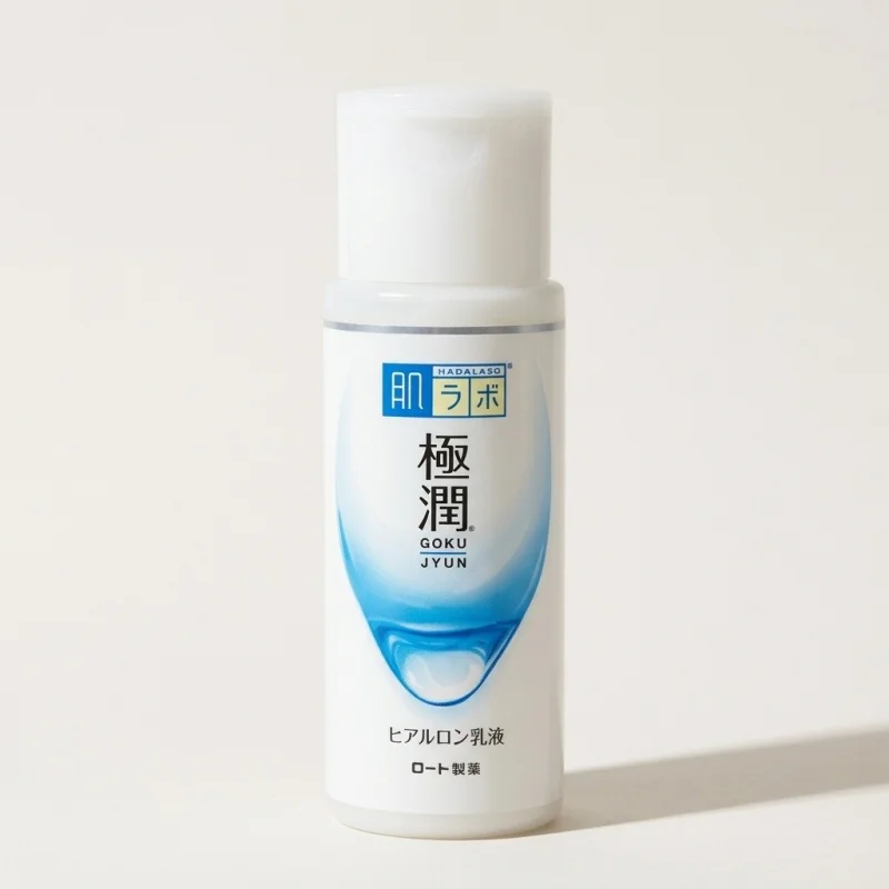 ROHTO Hada Labo Gokujyun Hyaluronic Acid Emulsion, Hydrating Facial Moisturizer - Main Image