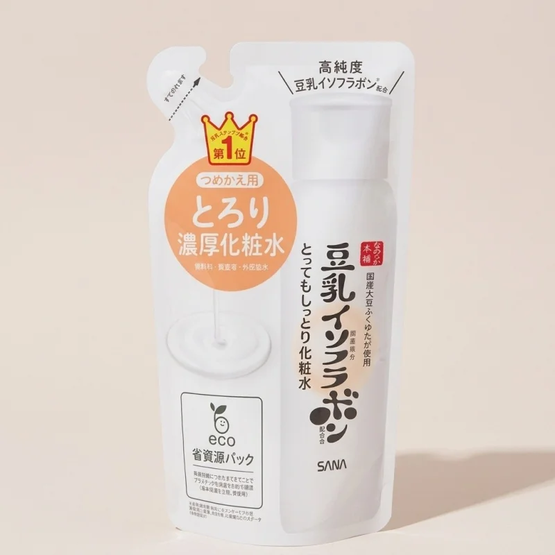 SANA Nameraka Honpo Soy Milk Isoflavone Extra Moisture Skin Lotion Refill 180ml - Main Image