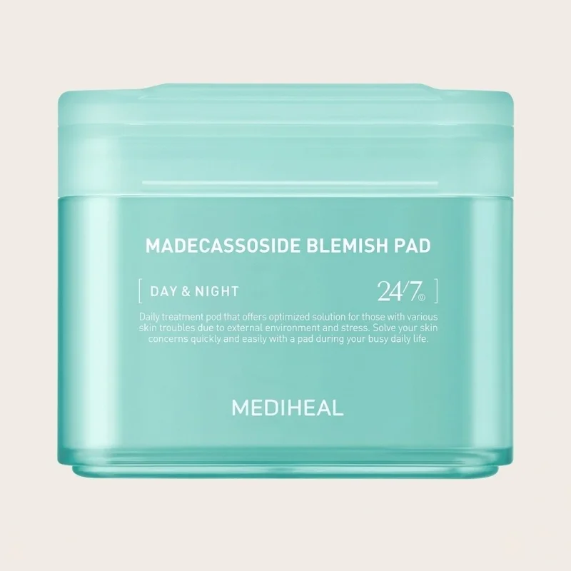 MEDIHEAL Madecassoside Blemish Pad 100pcs - Soothing and Spot Treatment - Main Image