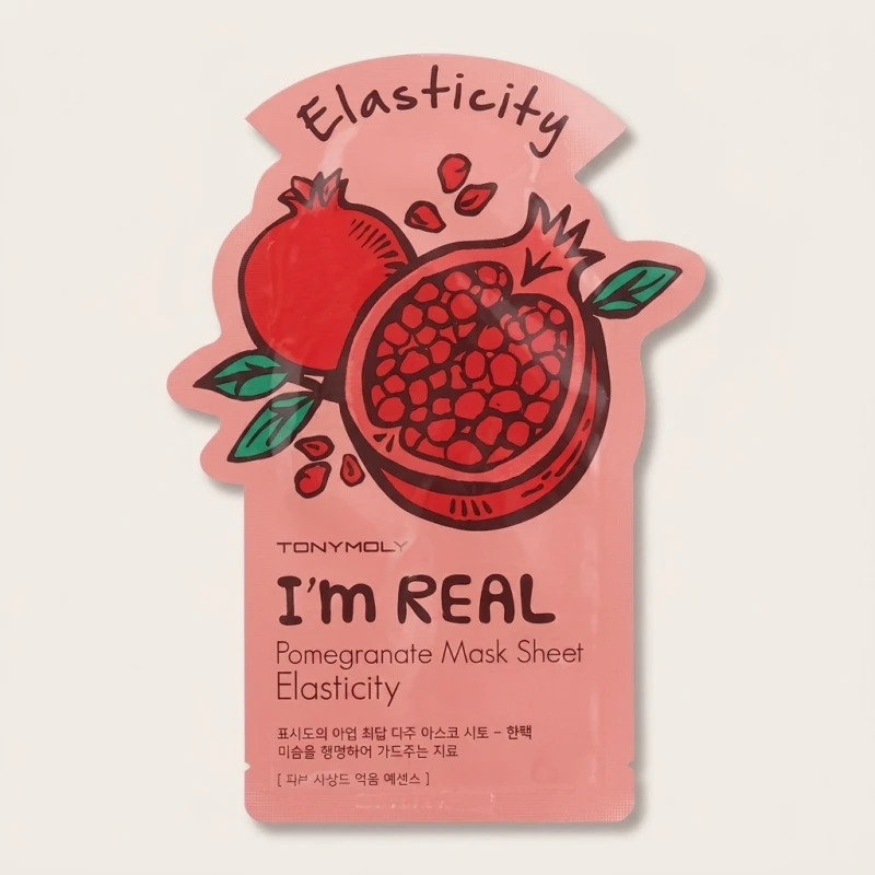 TONYMOLY I'm Real Pomegranate Mask Sheet for Skin Elasticity and Firming - Main Image