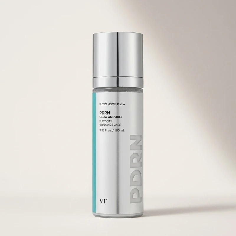 VT PDRN Reedle Glow Ampoule 100ml - Radiance and Elasticity Face Serum - Main Image