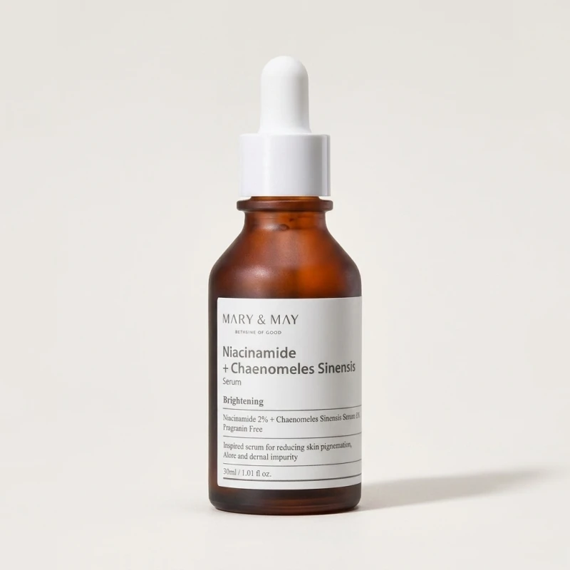 MARY & MAY Niacinamide + Chaenomeles Sinensis Serum, Brightening Care, 30ml - Main Image