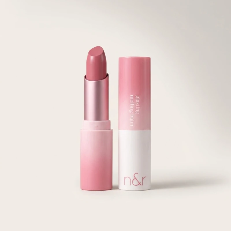 rom&nd Glasting Melting Balm 02 Lovey Pink - High-Shine Hydrating Lip Tint - Main Image