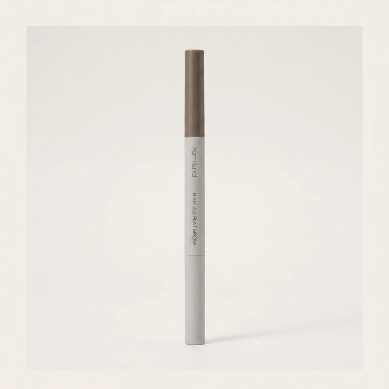 ROMAND Han All Flat Brow C2 Grace Taupe - Long-Wearing Angled Eyebrow Pencil - Main Image
