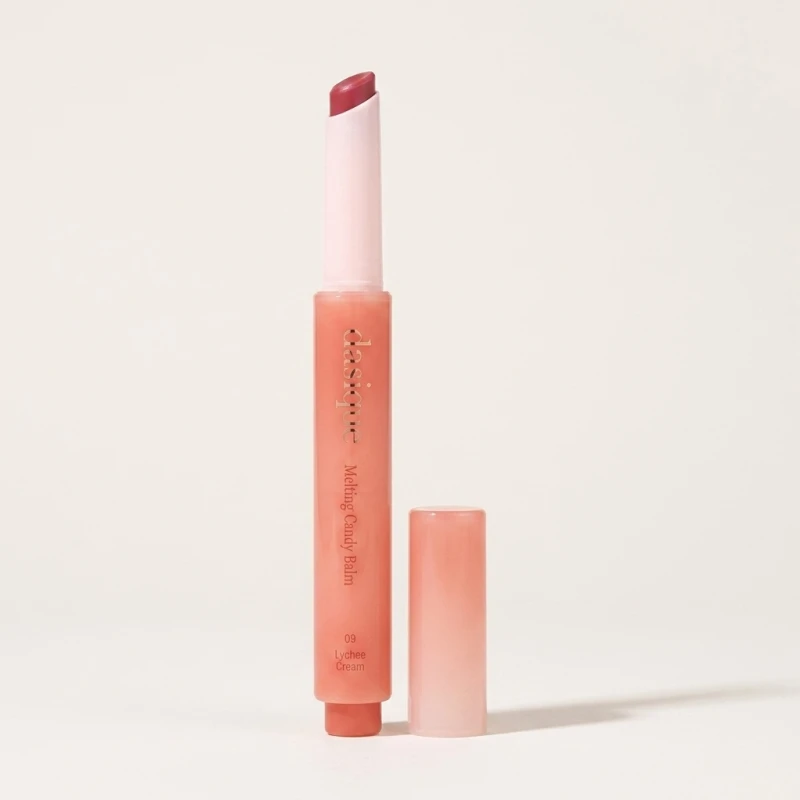 Dasique Melting Candy Balm 09 Lychee Cream - High-Shine Hydrating Lip Glow - Main Image