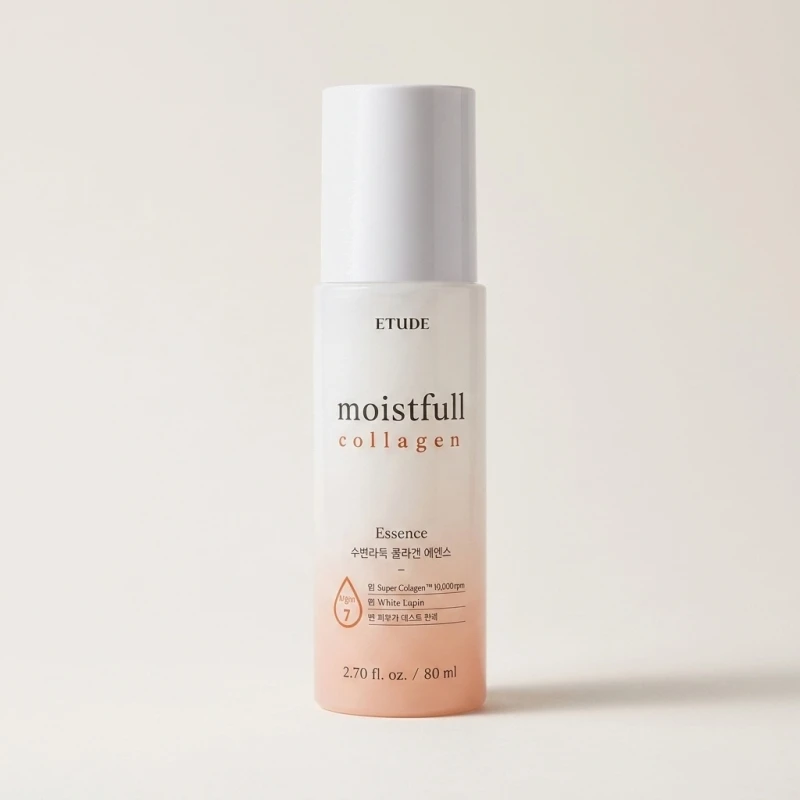 ETUDE Moistfull Collagen Essence 80ml - Hydrating Serum with Collagen Water - Main Image