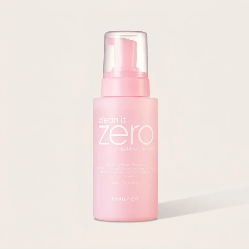 BANILA CO Clean It Zero Bubble Cleanser 300ml - Gentle Micro-Bubble Face Wash - Main Image