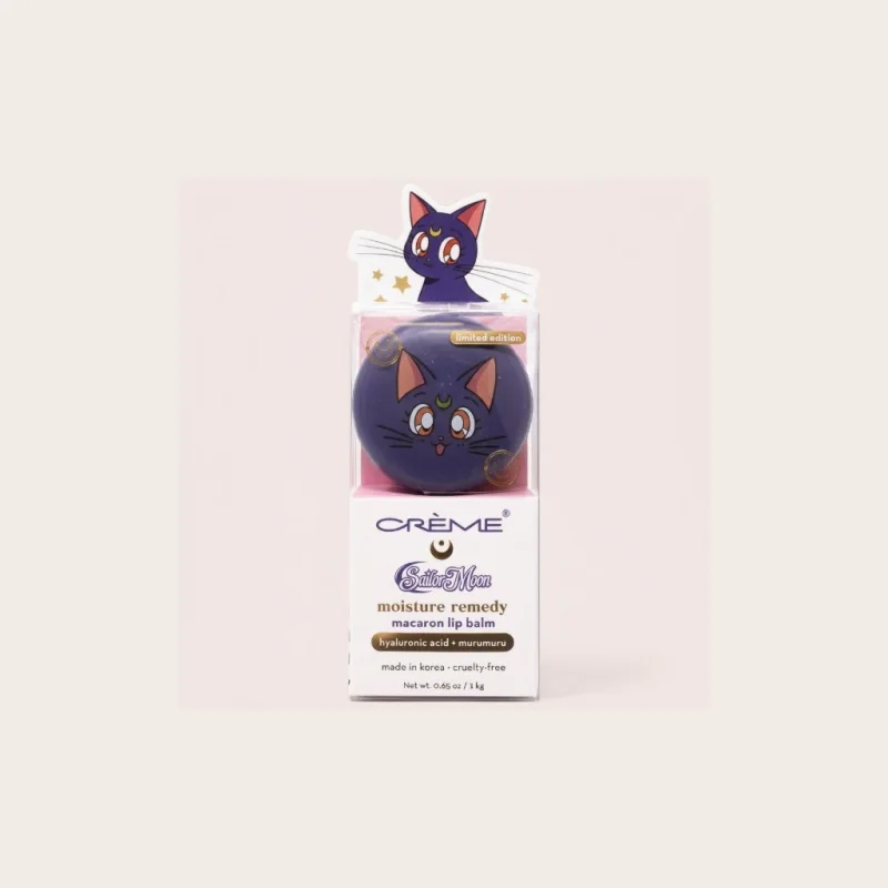 The Crème Shop x Sailor Moon Macaron Lip Balm — Luna Mix Berry - Main Image