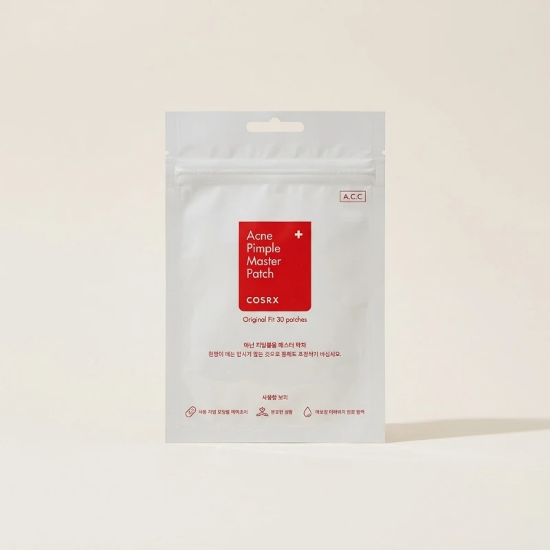 COSRX Master Patch Original Fit - 30 Hydrocolloid Acne Pimple Patches - Main Image