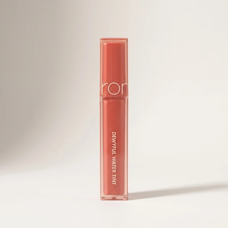 rom&nd Dewyful Water Tint 01 In Coral - Lightweight Hydrating Lip Stain - Main Image