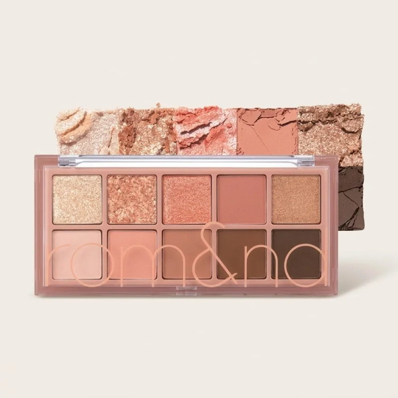 ROMAND Better Than Palette 01 Pampas Garden - 10 Shade Coral Eyeshadow - Main Image