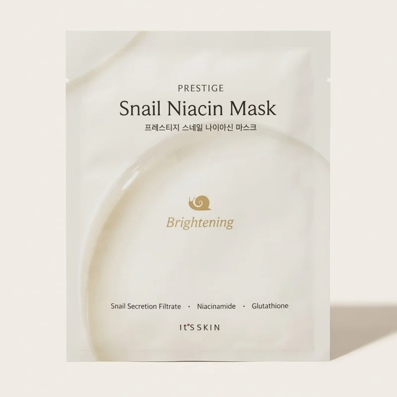 ITS SKIN Prestige Snail Niacin Mask - Brightening & Smoothing Sheet Mask - Main Image