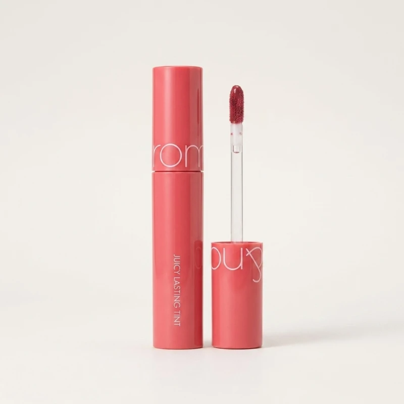 Romand Juicy Lasting Tint 09 Litchi Coral - Glossy Long-Wearing Lip Stain - Main Image