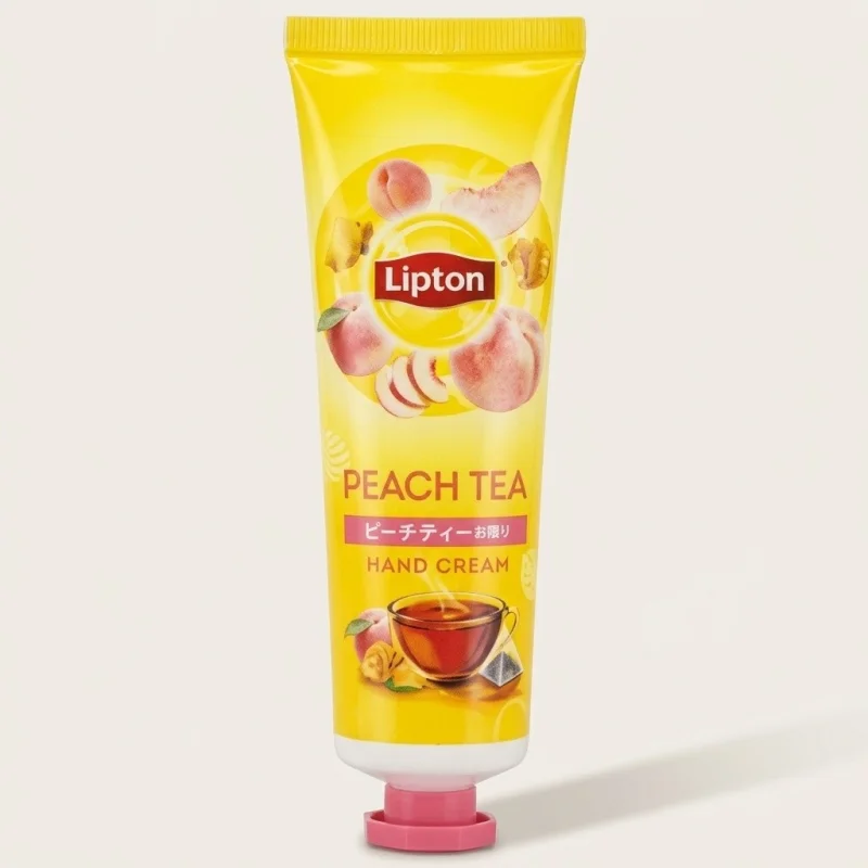Lipton Peach Tea Scented Hand Cream - 30g Moisturizing Daily Care - Main Image