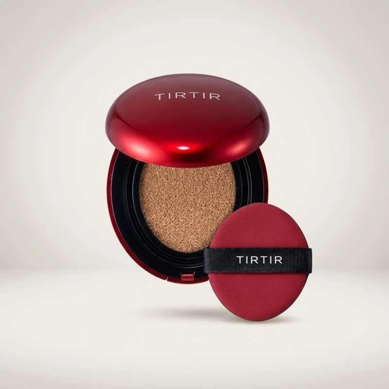 TIRTIR Mask Fit Red Cushion 25N Mocha - Long-lasting High Coverage Foundation - Main Image