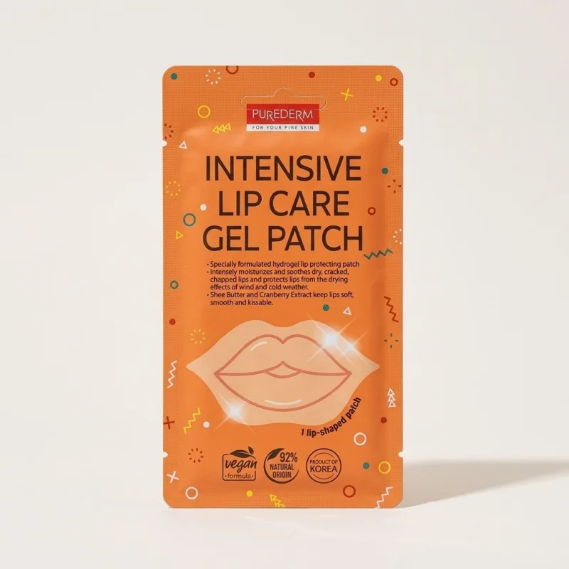 PUREDERM Intensive Lip Care Gel Patch with Shea Butter and Cranberry - Main Image