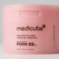Medicube PDRN Pink Collagen Toning Gel Toner Pad (70 Pads) - Elasticity & Glow 2