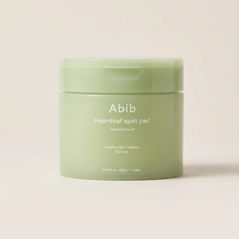 Abib Heartleaf Spot Pad Calming Touch - Soothing Face Pads (75 Count) - Main Image