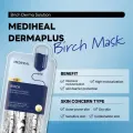 MEDIHEAL Dermaplus Birch Mask - Hydrating Sheet Mask Set (10 Sheets) 5