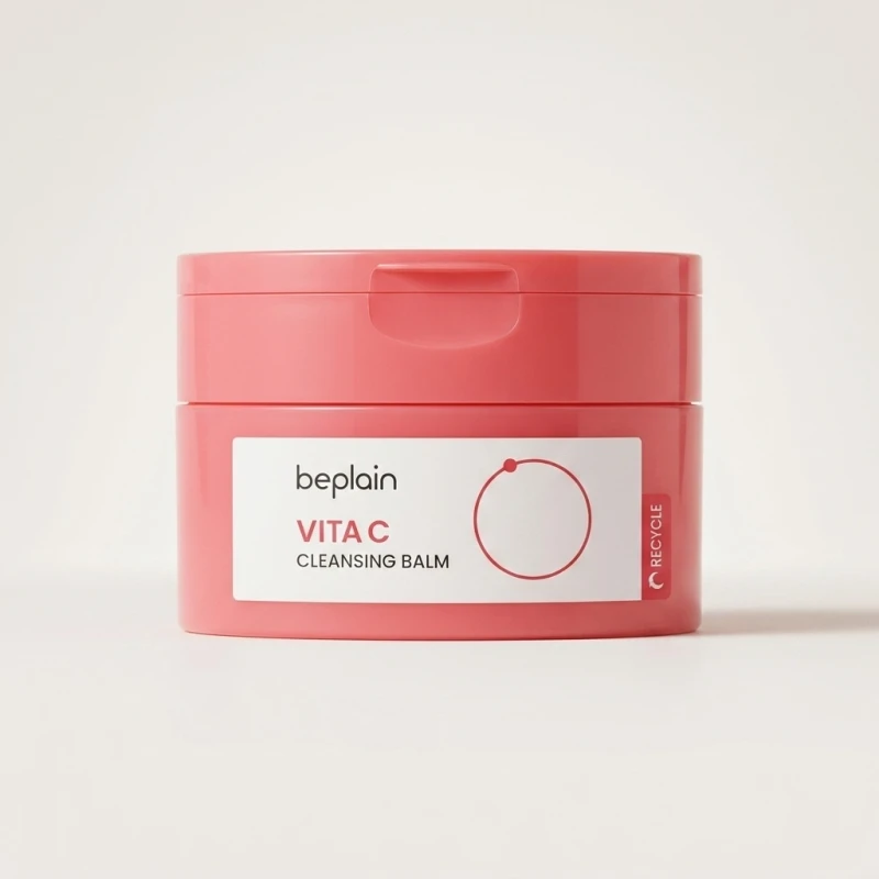 BEPLAIN Vita C Brightening Cleansing Balm (100ml) - Deep Makeup Removal - Main Image