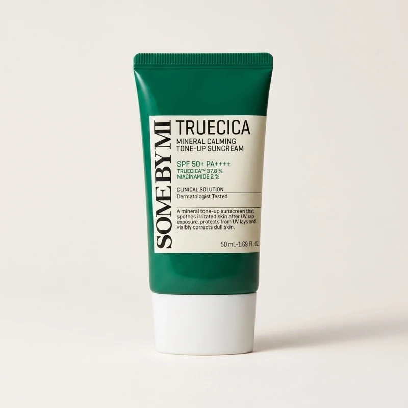 SOME BY MI Truecica Mineral Calming Tone Up Suncream SPF50+ PA++++ 50ml - Main Image