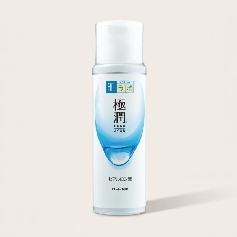 ROHTO Hada Labo Gokujyun Hyaluronic Acid Lotion, Deep Hydrating Toner, 170ml - Main Image