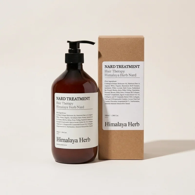 BOUQUET GARNI Nard Hair Treatment Lavender Musk 500ml - Himalaya Herb Therapy - Main Image