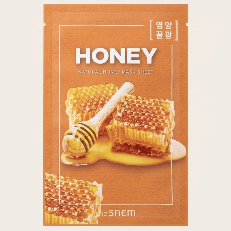 THE SAEM Natural Honey Mask Sheet - Nourishing & Radiance Boosting - Main Image