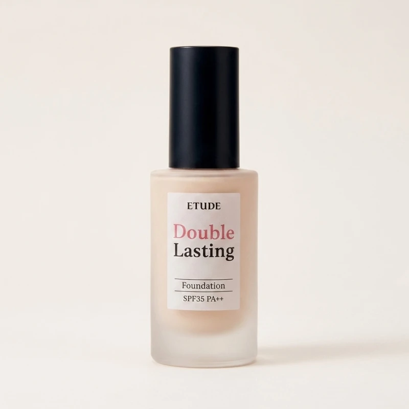 ETUDE Double Lasting Foundation SPF35 PA++, 21N1 Neutral Beige, 30g - Main Image