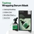 MEDIHEAL Teatree Wrapping Serum Mask (10 Count) - Soothing & Hydrating Care 2