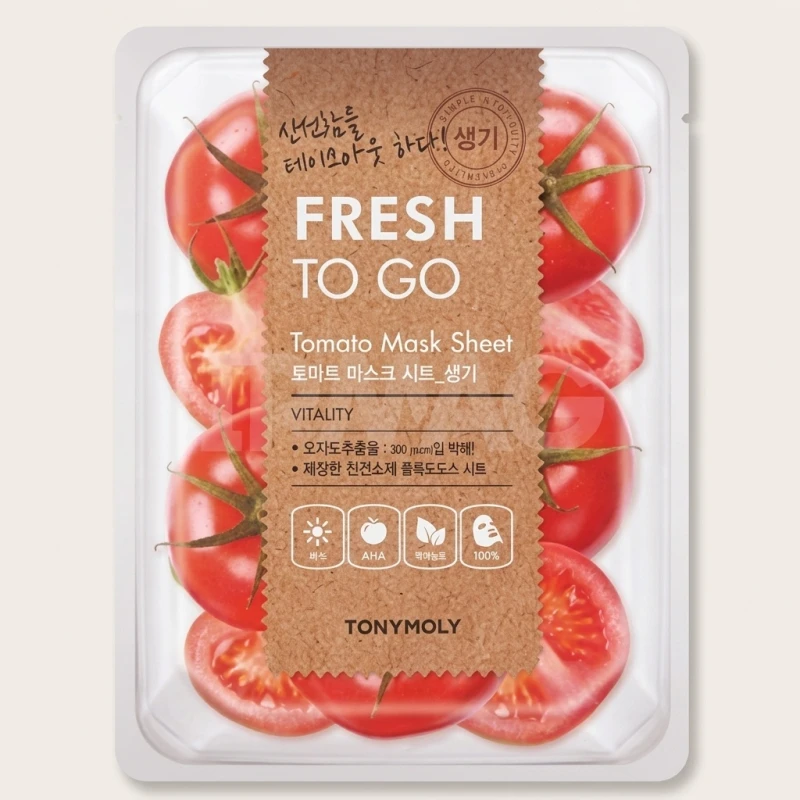 TONYMOLY Fresh To Go Tomato Mask Sheet for Skin Vitality - Main Image