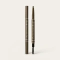 Peripera Speedy Eyebrow Auto Pencil 02 Gray Brown - Dual-Ended Natural Finish 1