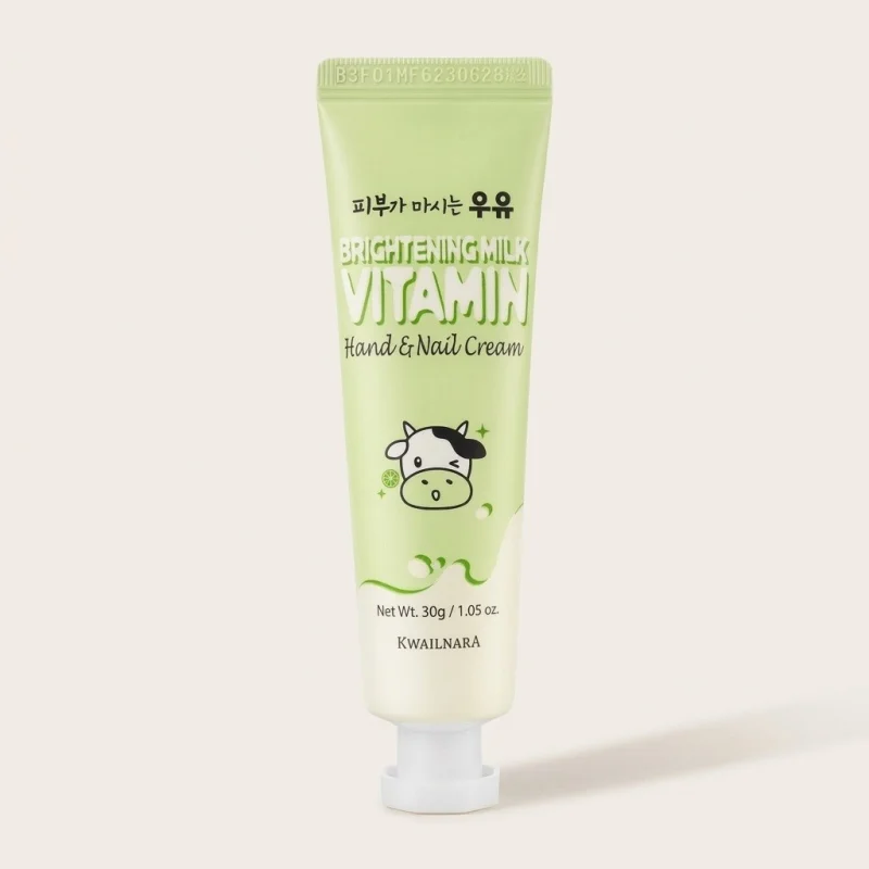 KWAILNARA Brightening Milk Vitamin Hand & Nail Cream, 30g - Main Image