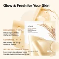 Anua Rice 70 Ceramide Glow Collagen Mask - 4 Pack Hydrating Facial Sheets 3