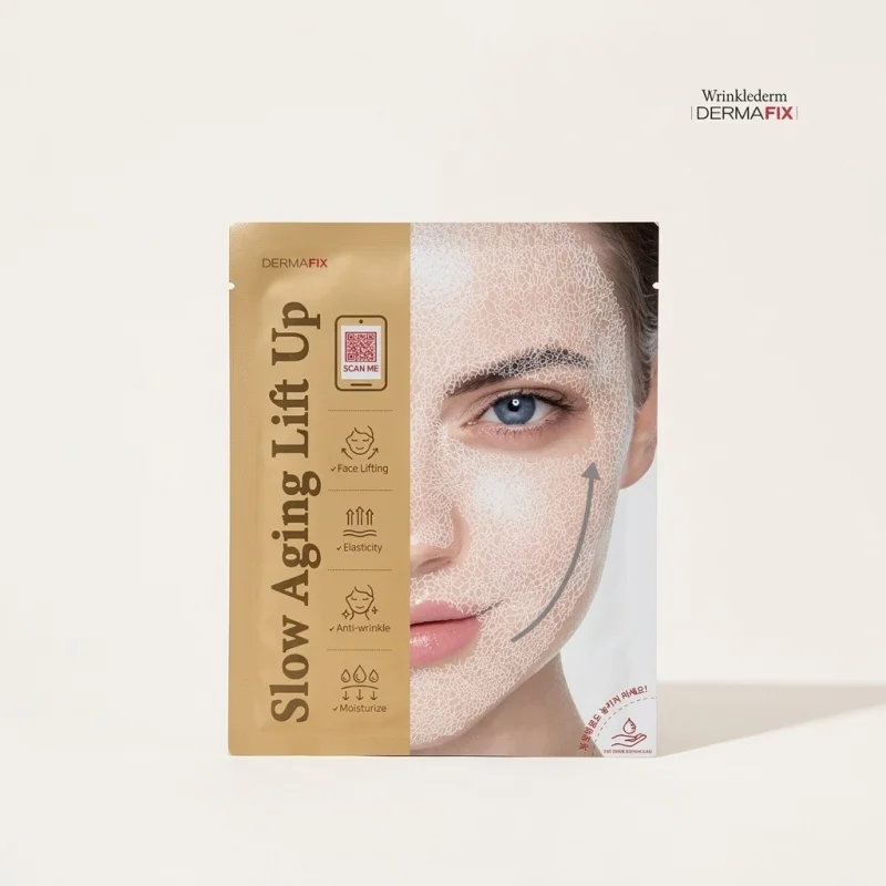 DERMAFIX Slow Aging Lift Up Mask - Firming and Hydrating Facial Sheet - Main Image