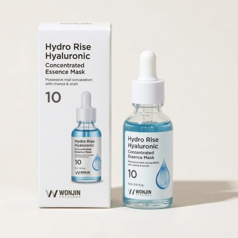 WONJIN Hydro Rise Hyaluronic Concentrated Essence Mask (10 Pack) - Main Image