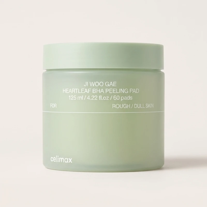 CELIMAX Ji Woo Gae Heartleaf BHA Peeling Pad - Gentle Exfoliating Toner Pad - Main Image