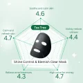 Naruko Tea Tree Shine Control & Blemish Clear Mask - 8 Sheets 2