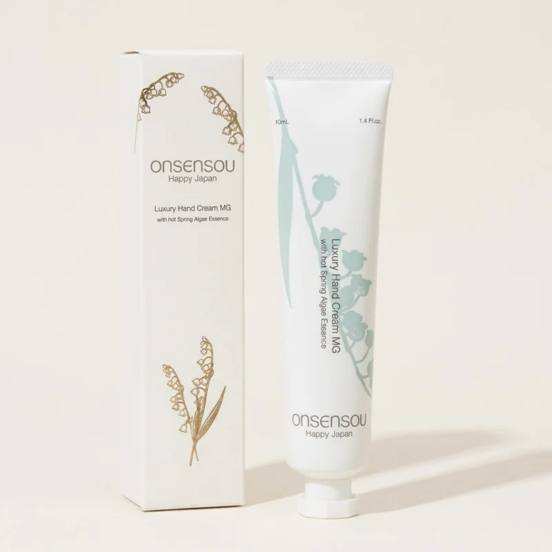 ONSENSOU Luxury Hand Cream MG with Japanese Hot Spring Algae Essence - Main Image