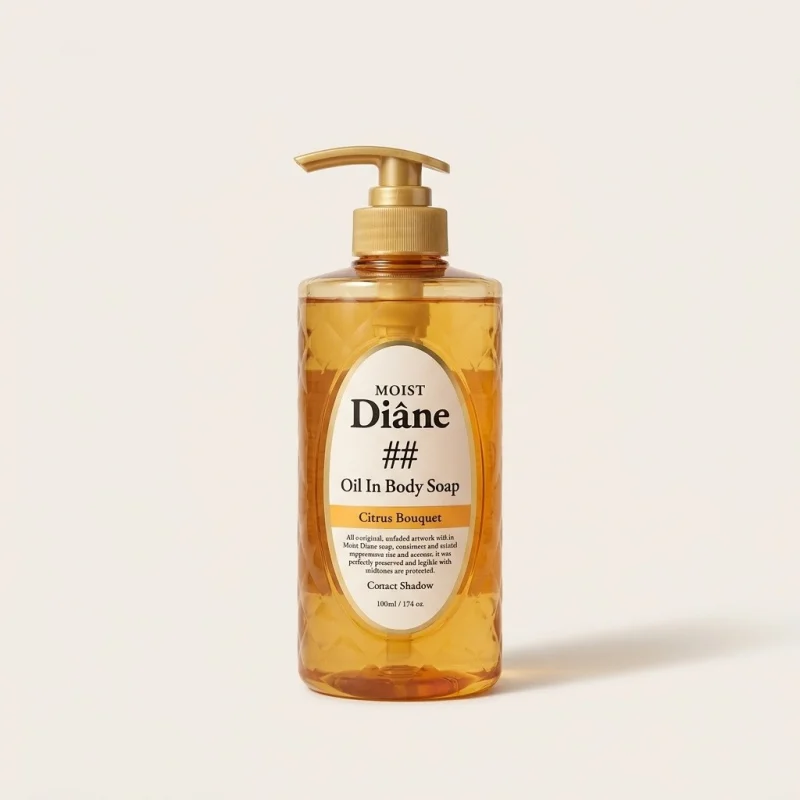 Moist Diane Oil In Body Soap Citrus Bouquet - Botanical Oil Infused Wash - Main Image