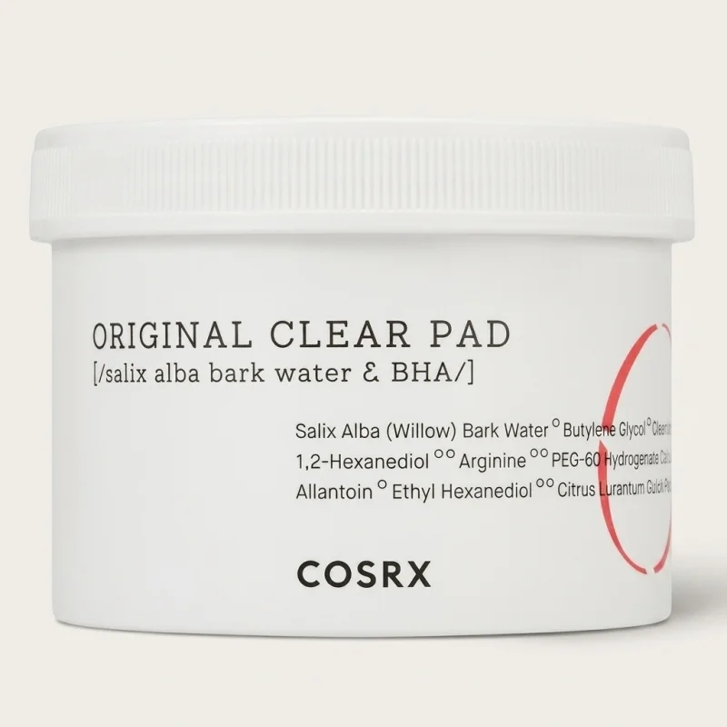 COSRX One Step Original Clear Pad 70pcs - BHA Exfoliating Toner Pads - Main Image