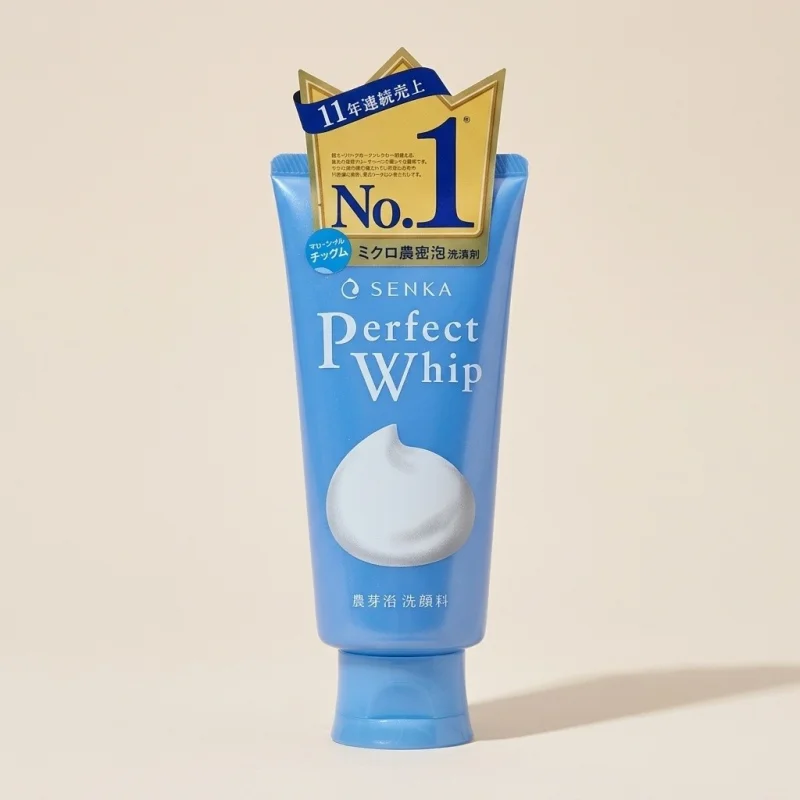 Shiseido Senka Perfect Whip Facial Cleanser 120g - Dense Moisturizing Foam - Main Image