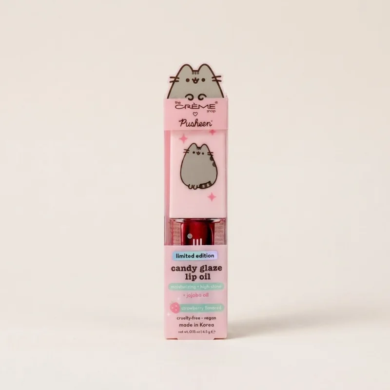 The Crème Shop x Pusheen Lip Oil Berry Best - Hydrating High-Shine Gloss - Main Image
