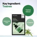 MEDIHEAL Teatree Wrapping Serum Mask (10 Count) - Soothing & Hydrating Care 4
