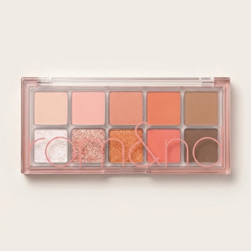 ROMAND Better Than Palette 08 Peach Dahlia Garden - 10 Shade Eyeshadow - Main Image