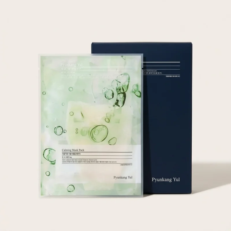 Pyunkang Yul Calming Mask Pack (10 Sheets) - Soothing Care for Sensitive Skin - Main Image