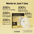 COSRX Advanced Snail Mucin Glass Glow Hydrogel Mask, Hydrating & Firming, 3 Pack 6